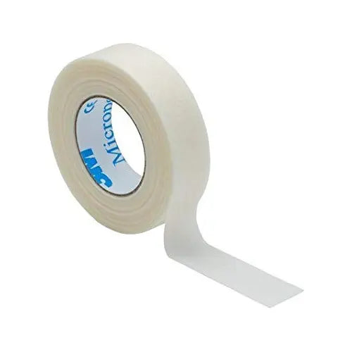 CINTA MICROPORE HIPOALERGENICA 3M 1.25CM X 9.1 MTS CAJA CON 24 ROLLOS
