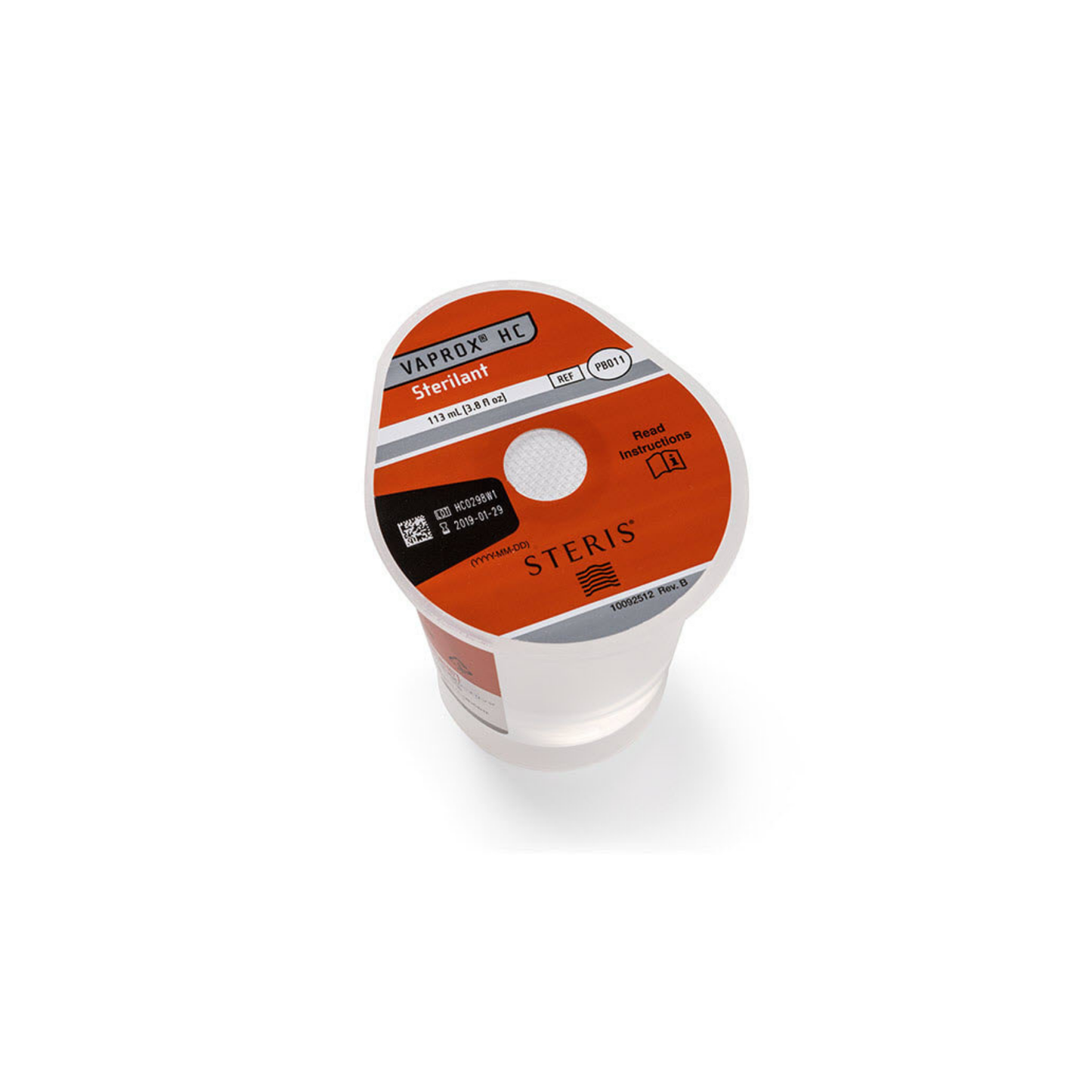 CARTUCHO VAPROX HC ESTERILIZANTE PEROXIDO DE HIDROGENO STERIS PB011 CAD:2025-10-19