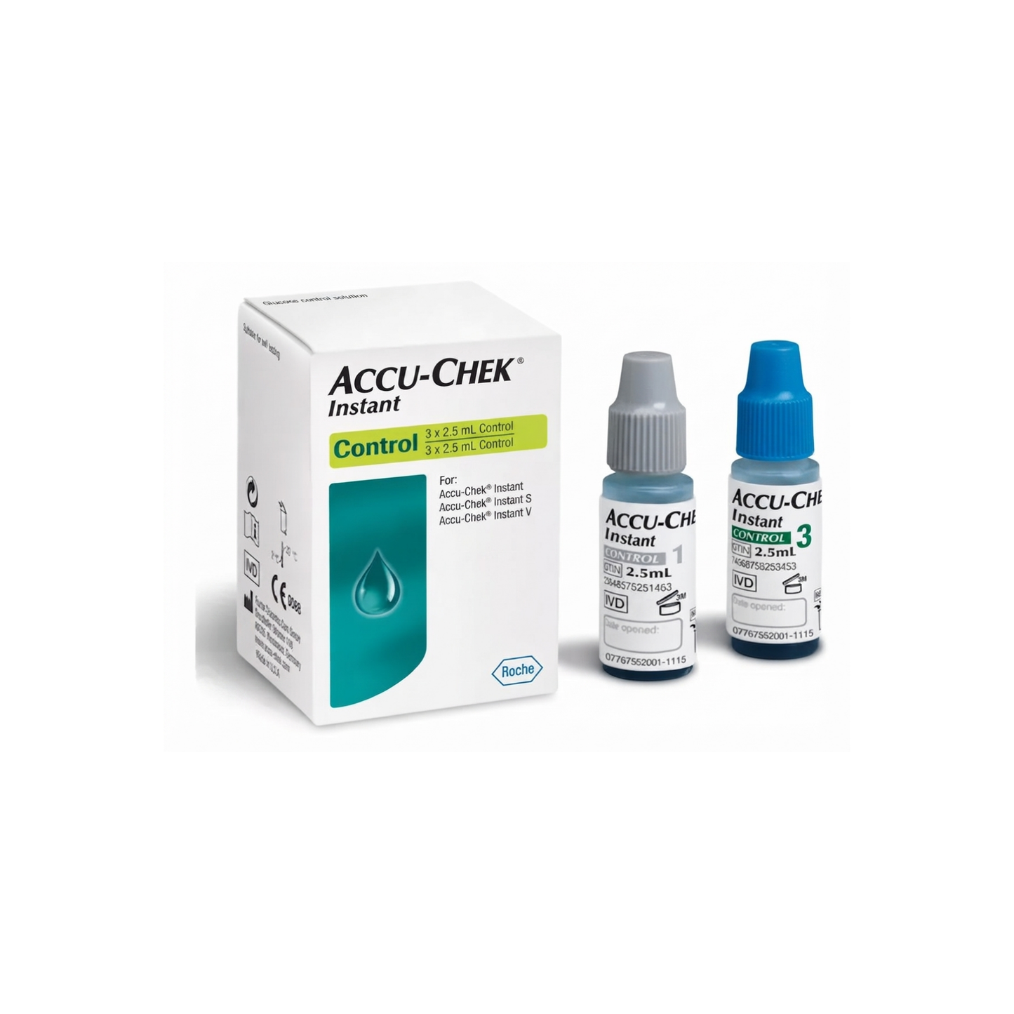 ACCU CHEK INSTANT SOLUCIÓN CONTROL 1 X 2.5 ML