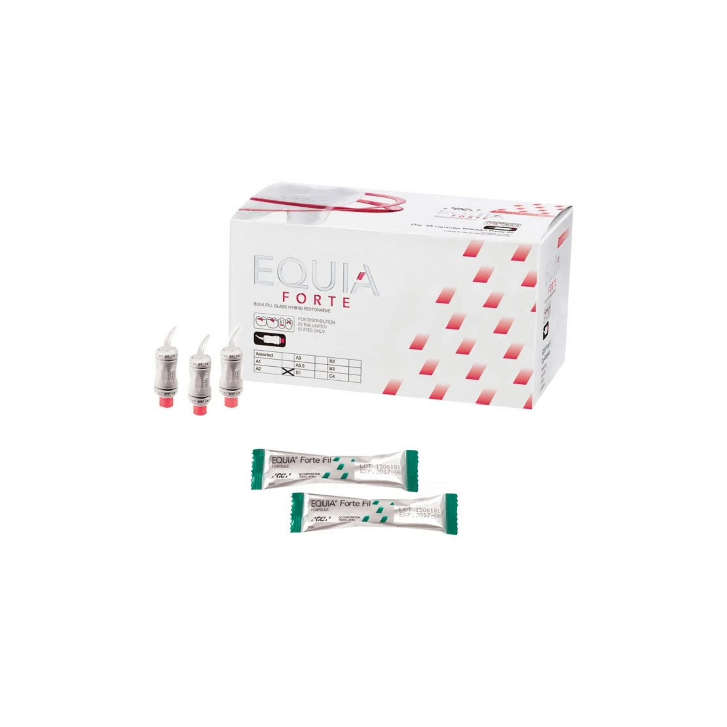 EQUIA FORTE CAJA CON 20 CAPSULAS Y 1 BOTELLA DE 4ML DE EQUIA FORTE