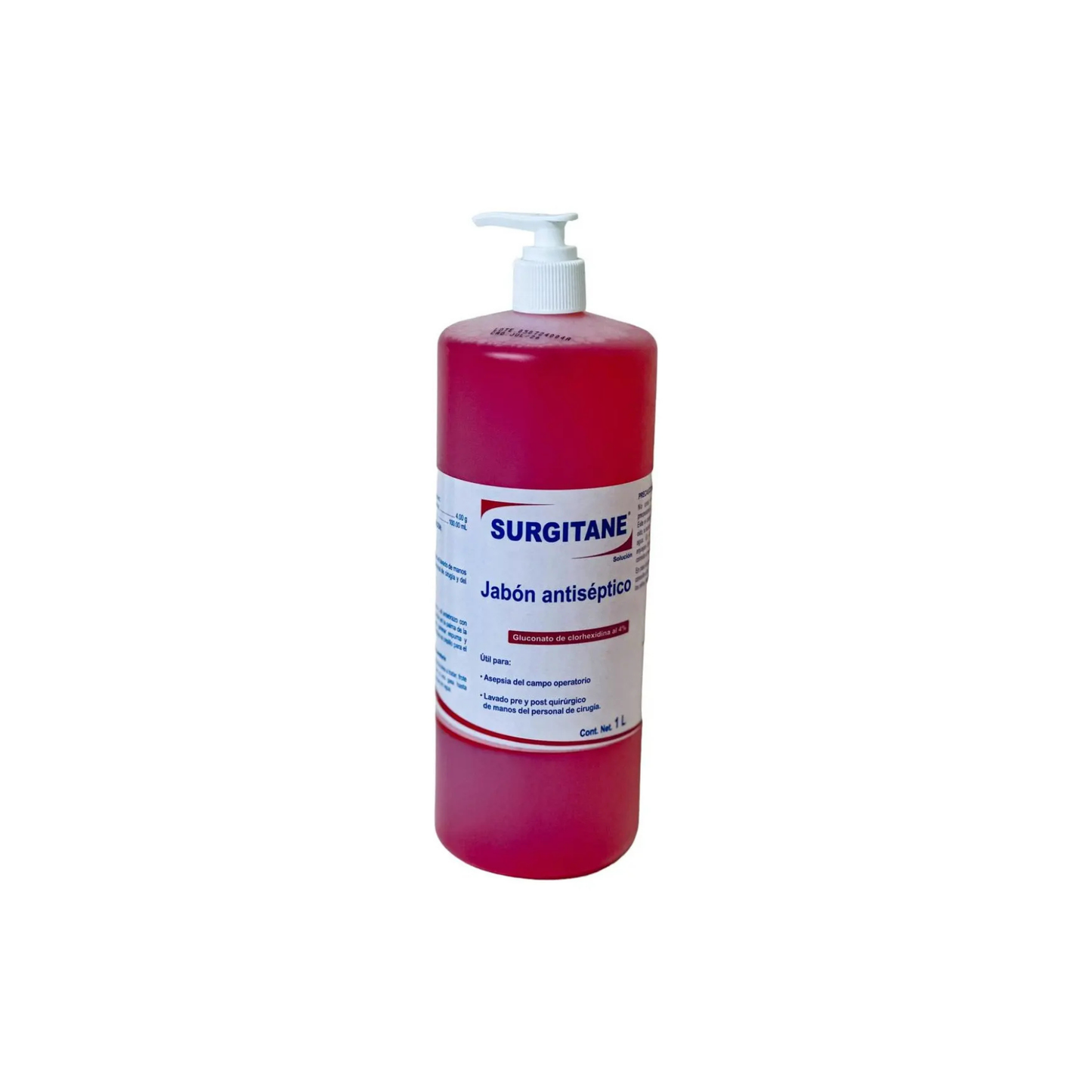 JABON ANTISEPTICO SURGITANE CLORHEXIDINA 4% UN LITRO DIAFRA