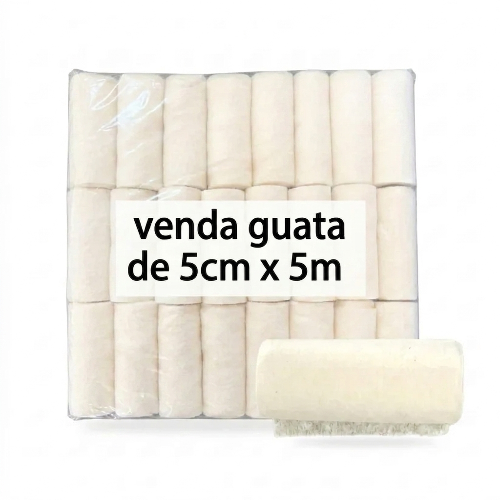 VENDA DE GUATA 5CMX5M PAQUETE CON 24 PIEZAS