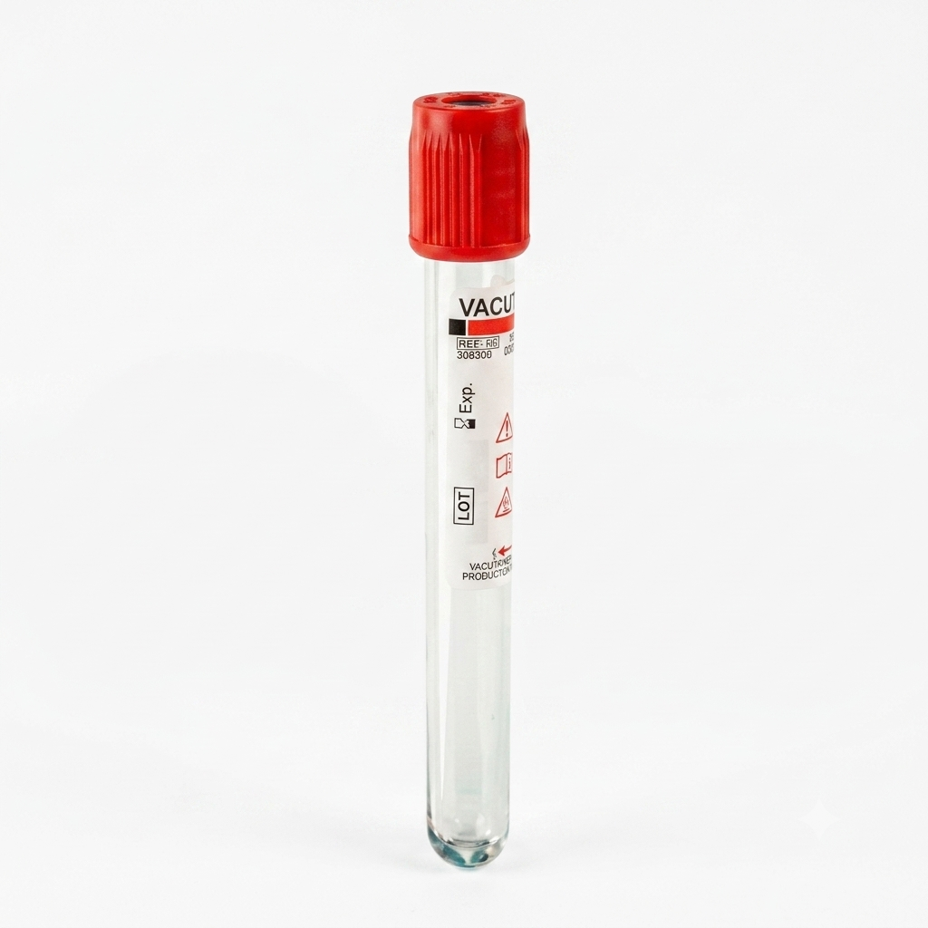 TUBO P/TOMA Y RECOLECCION DE SANGRE VACUTEST PARA PRACTICA