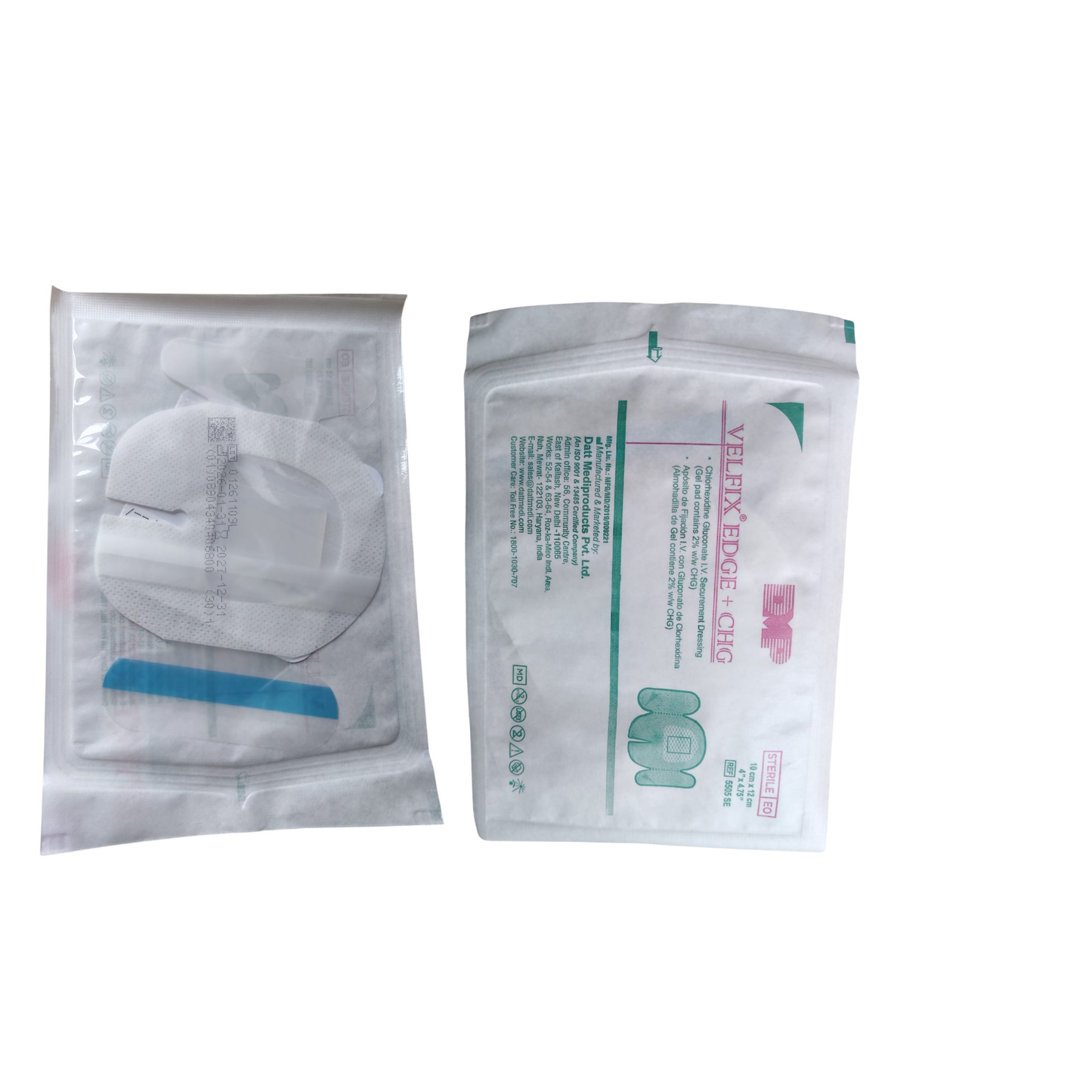 APOSITO VELFIX EDGE+CHG 10CM X 12CM CAJA CON 25 PIEZAS 5505