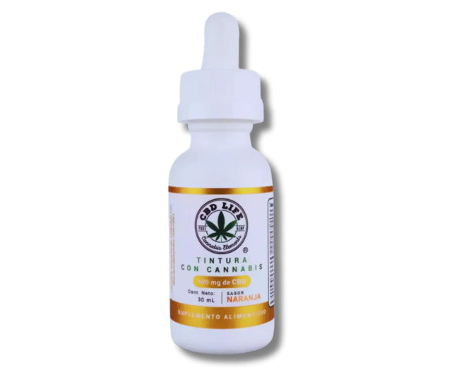 TINTURA CON CANNABIS SABOR NARANJA 500 MG DE CBD
