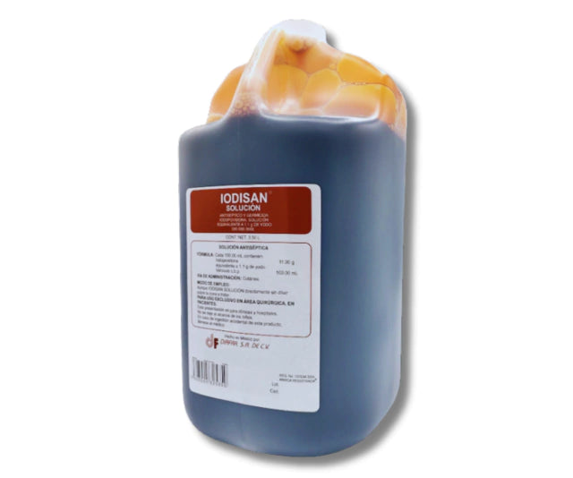 ANTISEPTICO Y GERMICIDA IODOPOVIDONA IODISAN SOLUCION 3.50 LITROS