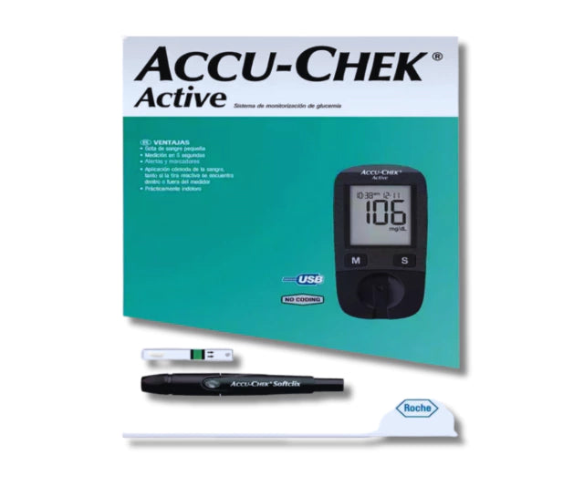 MEDIDOR DE GLUCOSA ACCU-CHEK ACTIVE