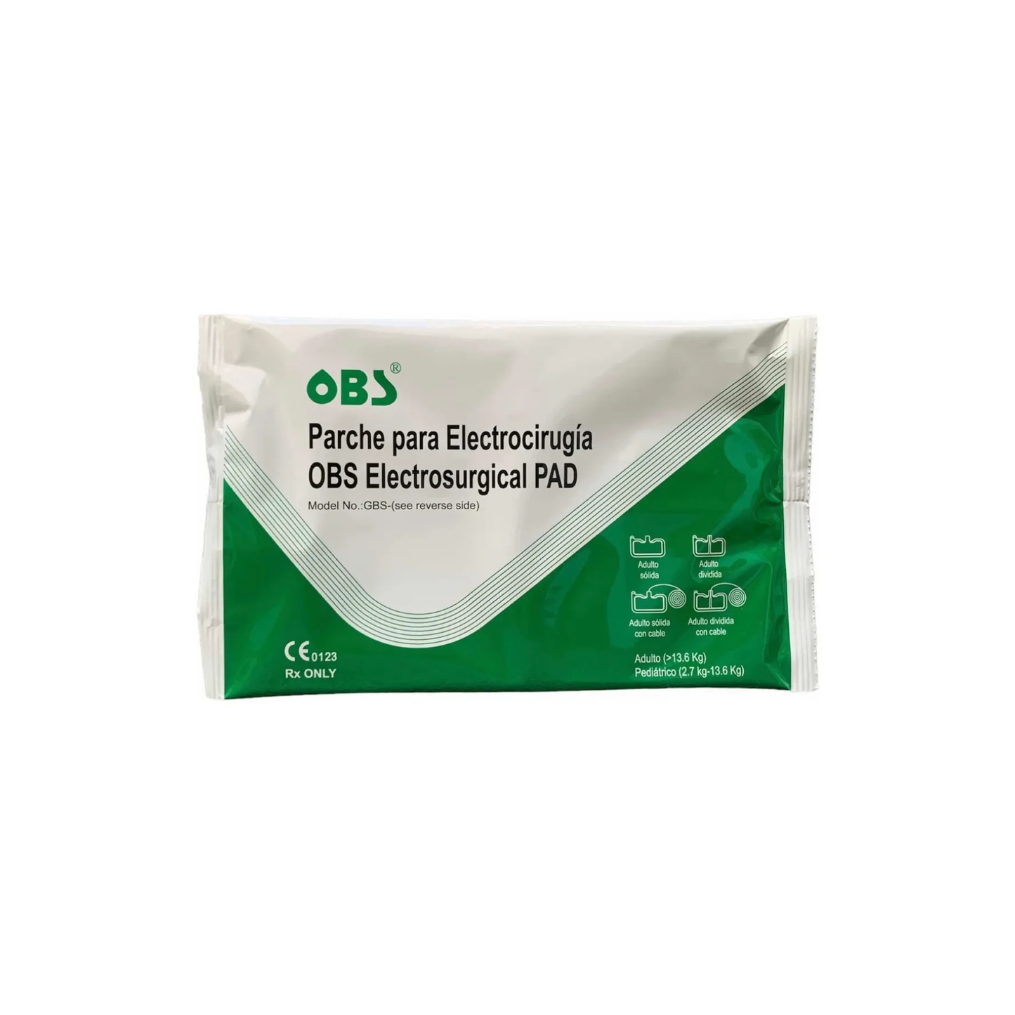 Parche para Electrocirugía OBS Electrosurgical PAD