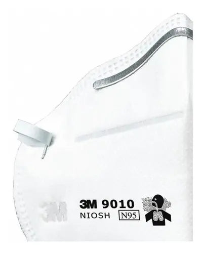 Mascarilla N95 de 3M mod 9010 color blanco caja con 50 piezas
