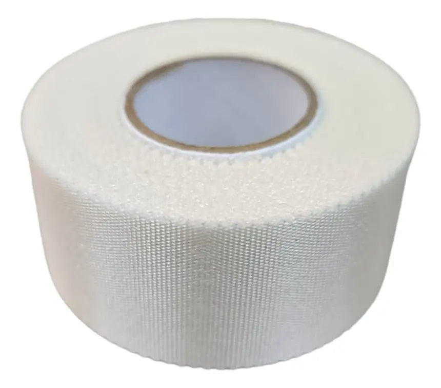 TELA ADHESIVA DE ACETATO 2.5 CM x 10M CAJA CON 12 ROLLOS