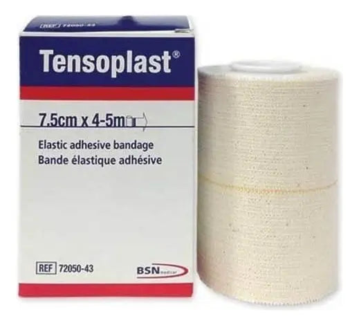 VENDA ELASTICA ADHESIVA TENSOPLAST DE 7.5 CM X 4.5 MTS