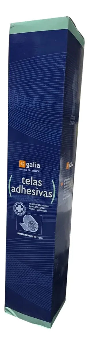 TELA GALIA ADHESIVA DE ACETATO 1.25 CM x 10M CAJA CON 24 ROLLOS