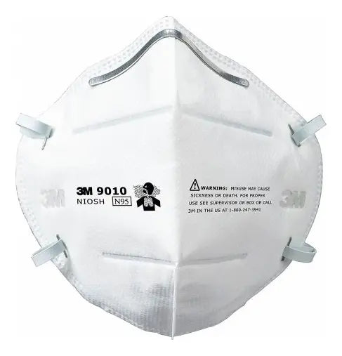Mascarilla N95 de 3M mod 9010 color blanco caja con 50 piezas