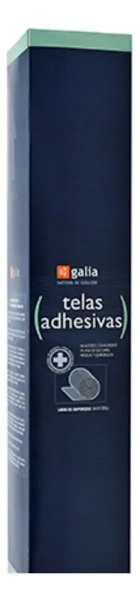 TELA GALIA ADHESIVA DE ACETATO 7.5 CM x 10M CAJA CON 4 ROLLOS