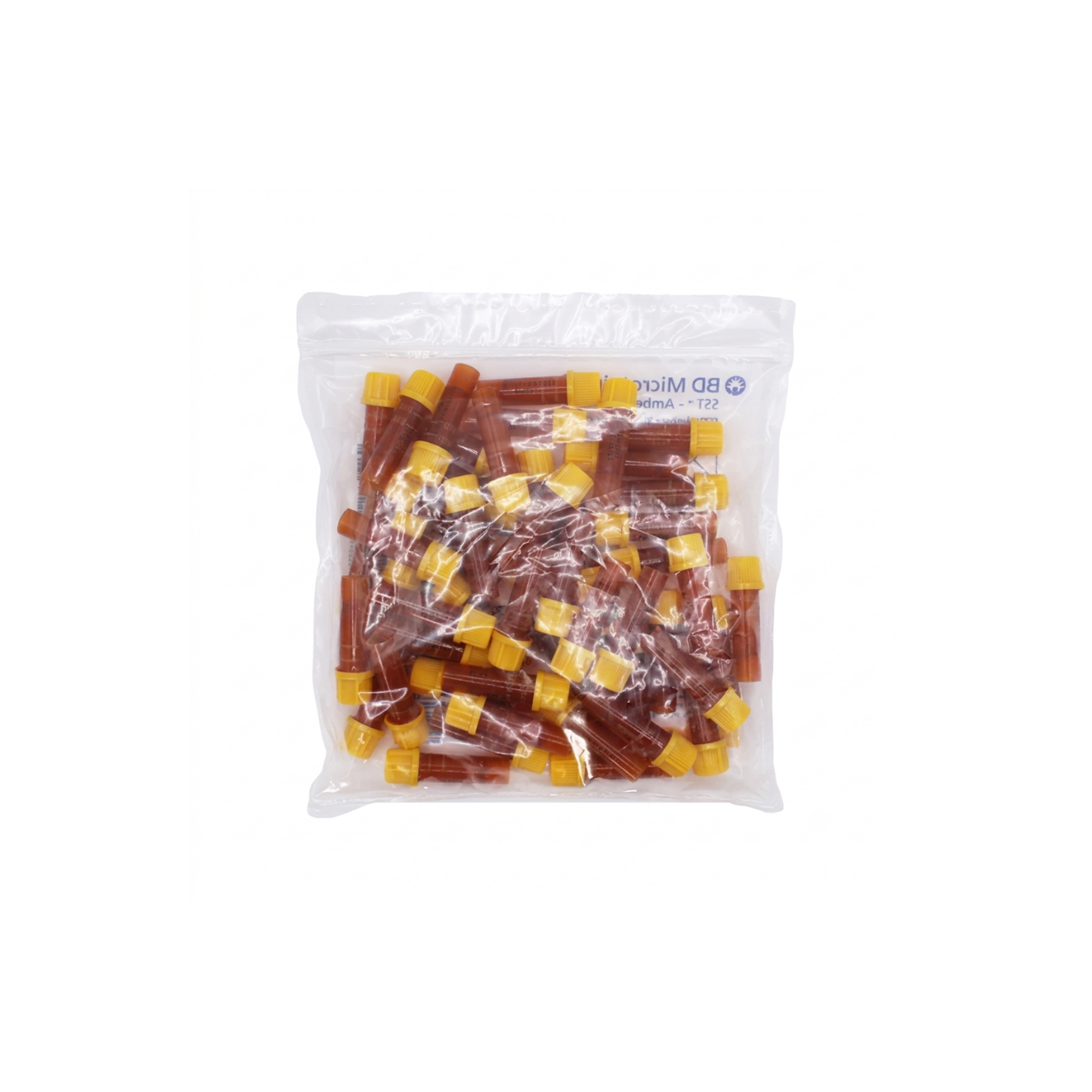 TUBO BD MICROTAINER 600 ML BOLSA CON 50 PIEZAS