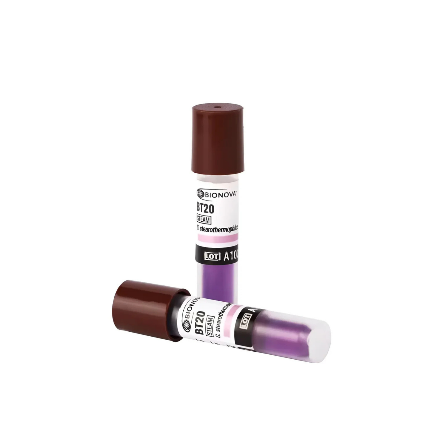 TERRAGENE INDICADOR BIOLÓGICO ESTERILIZACIÓN POR VAPOR BT20