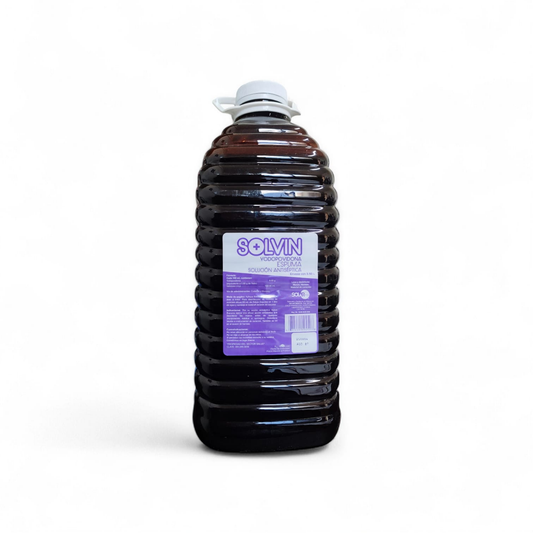 SOLUCION ANTISEPTICA YODOPOVIDONA SOLVIN GALON CON 3.50 LITROS