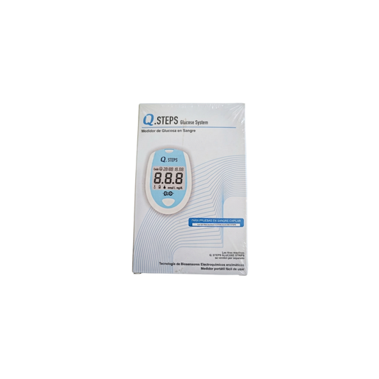 MEDIDOR DE GLUCOSA EN SANGRE Q.STEPS