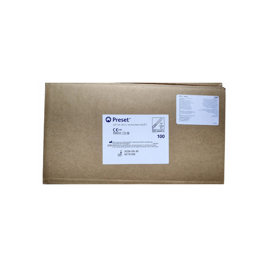 JERINGA PARA GASOMETRIA 1ML BD CAJA CON 100 PIEZAS