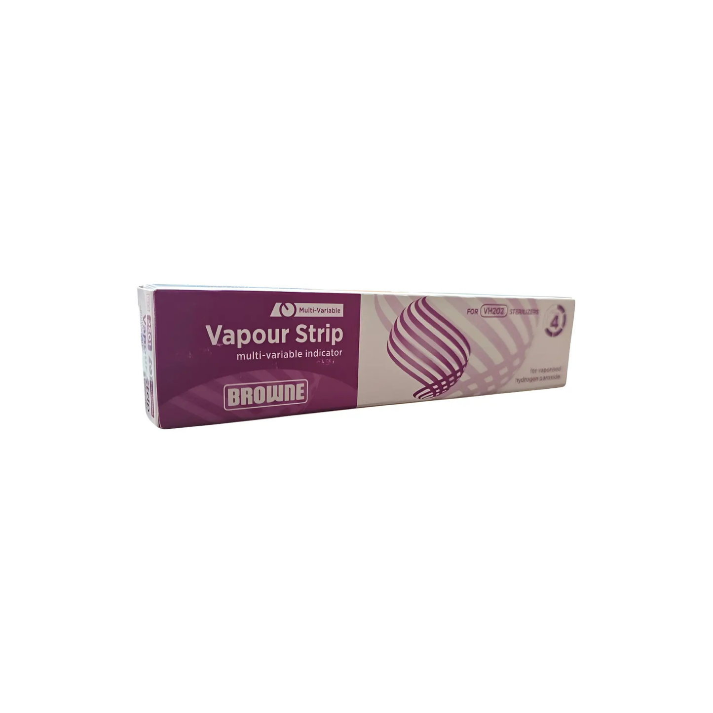 Tira de vapor Indicador multivariable. Para esterilizadores H202 Clase 4 BROWNE Caja c/200 Tiras