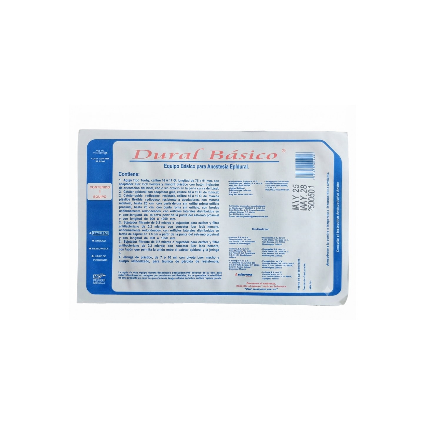 DURAL BASICO 1 KIT 17GX91MM 060.345.2152