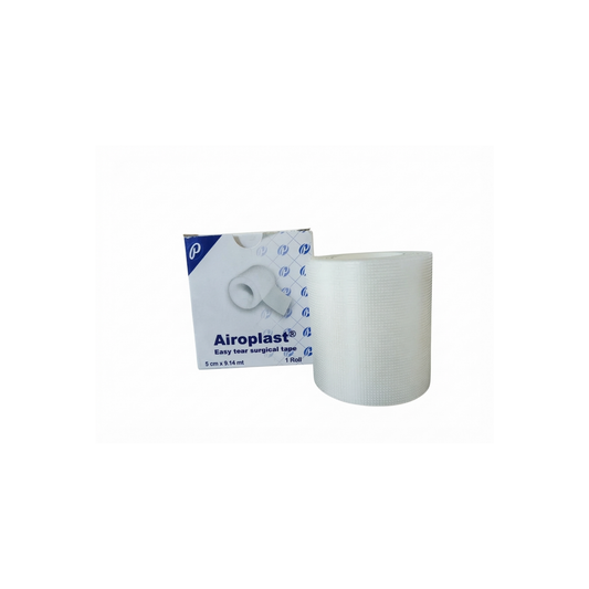 AIROPLAST CINTA QUIRURGICA 5CMX9.14 MT 1 ROLLO