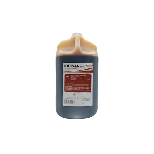 Iodisan Espuma Yodo al 0.8%. Diafra. galon con 3.5 litros