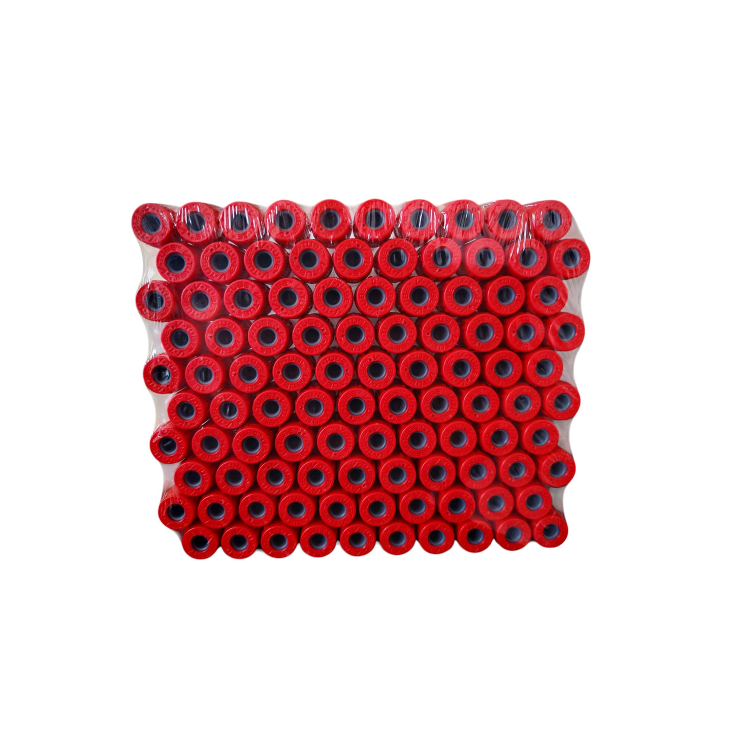 TUBO TECROM V-TUBE TAPA ROJA 6.0 ML EMPAQUE CON 100 PIEZAS