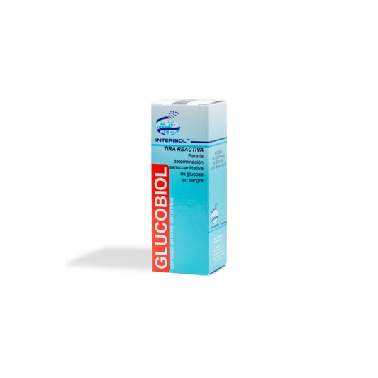 TIRAS REACTIVAS GLUCOBIOL FRASCO CON 50 TIRAS