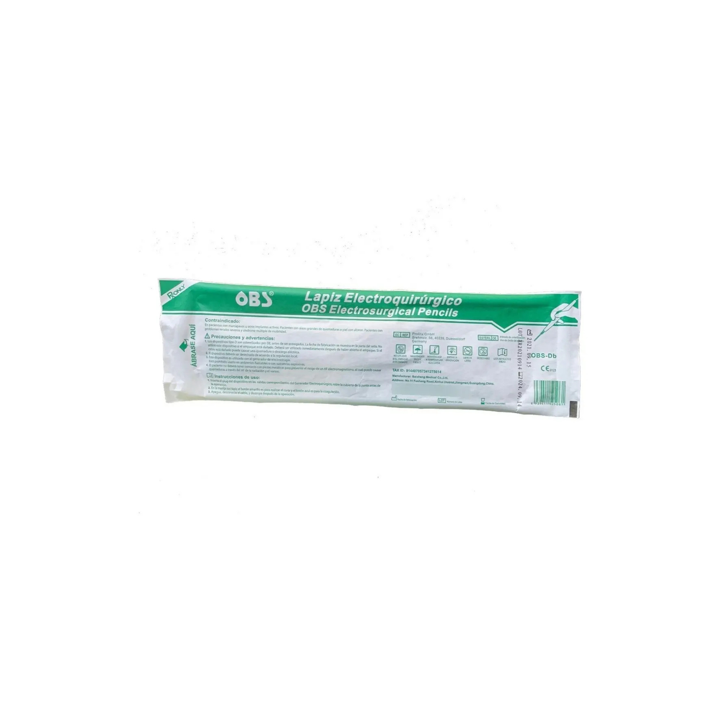LAPIZ ELECTROQUIRURGICO OBS 1 PIEZA
