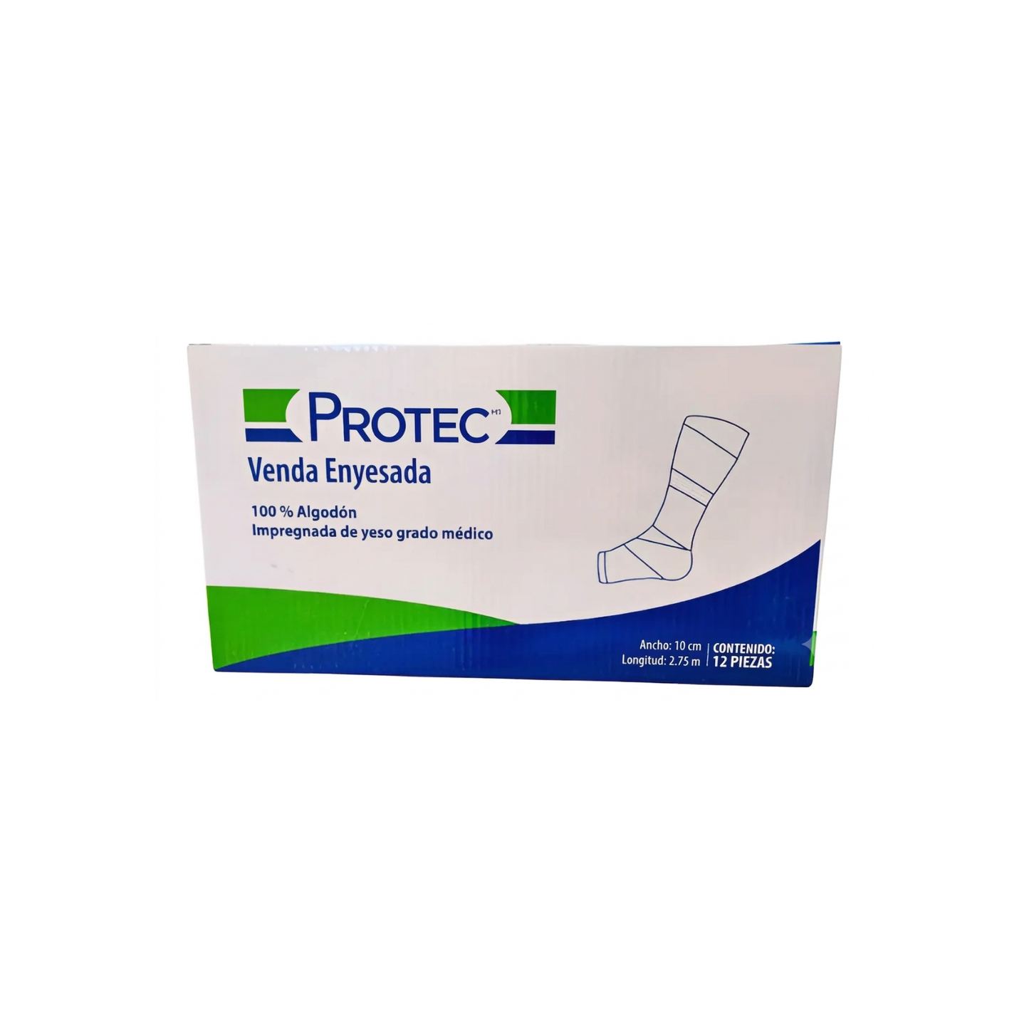 VENDA ENYESADA PROTEC 10CMX2.75M CAJA CON 12 PIEZAS