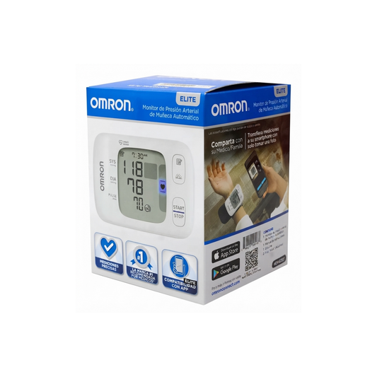 MONITOR DE PRESION ARTERIAL DE MUÑECA AUTOMATICA HEM:6230