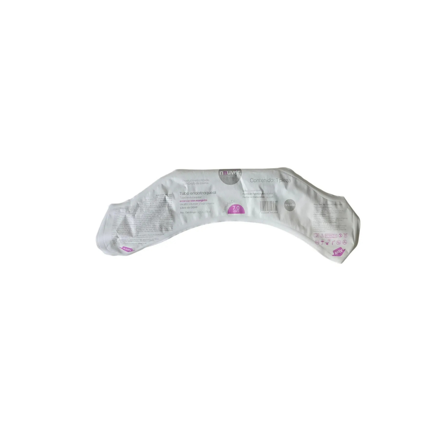 TUBO ENDOTRAQUEAL NNUVER 7.0 MM CON GLOBO