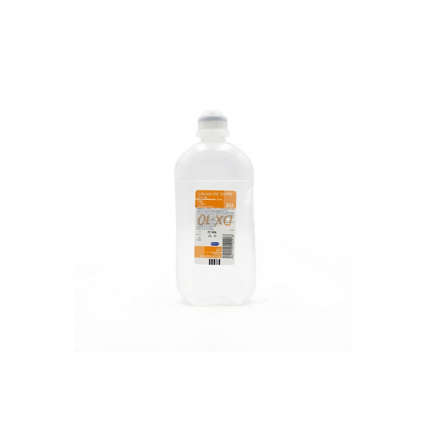 SOLUCION GLUCOSA DX-10 INYECTABLE FRASCO CON 500ML MARCA PISA CAJA CON 24 PIEZAS