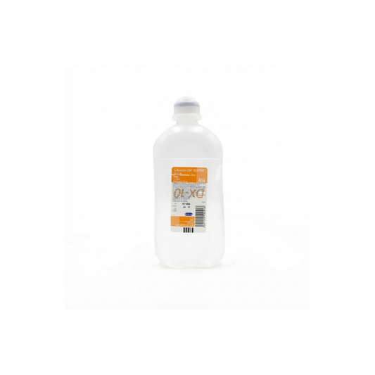 SOLUCION GLUCOSA DX-10 INYECTABLE FRASCO CON 500ML MARCA PISA CAJA CON 24 PIEZAS