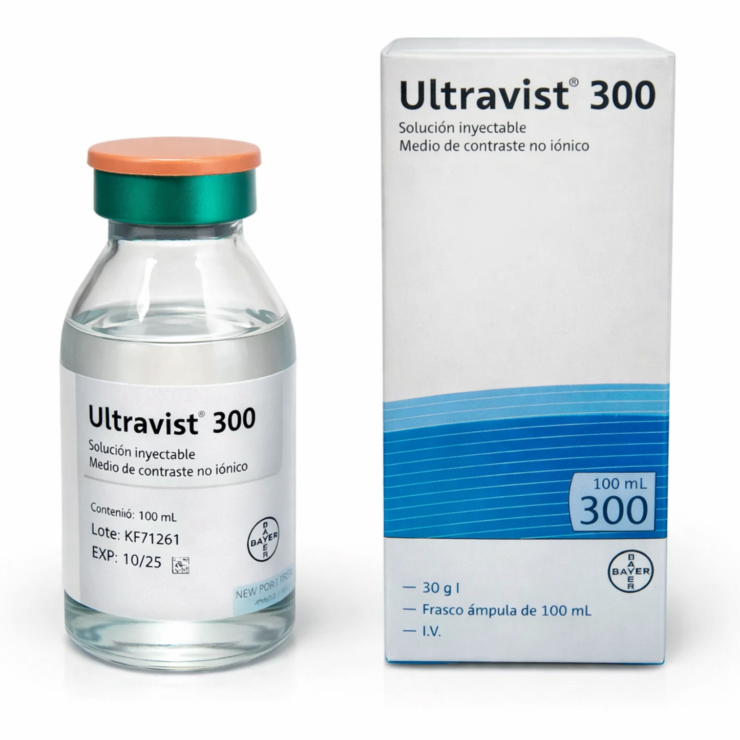 ULTRAVIST 300. FRASCO AMPULA DE 100ml SOLUCIÓN INYECTABLE.