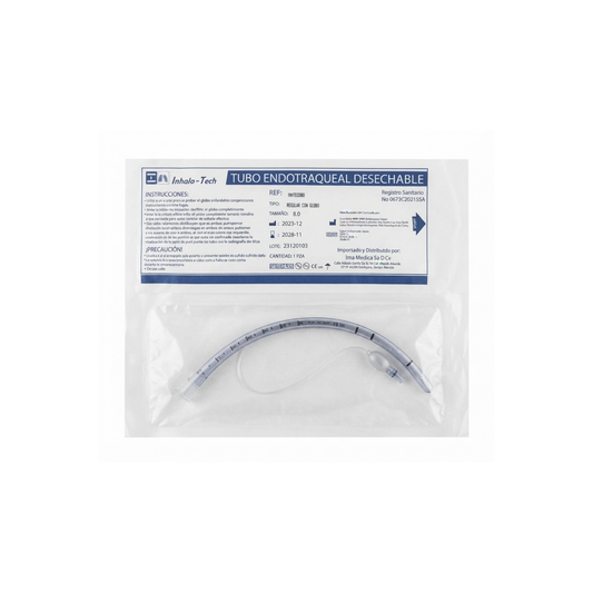 TUBO ENDOTRAQUEAL INHALO-TECH 8.0 1PIEZA