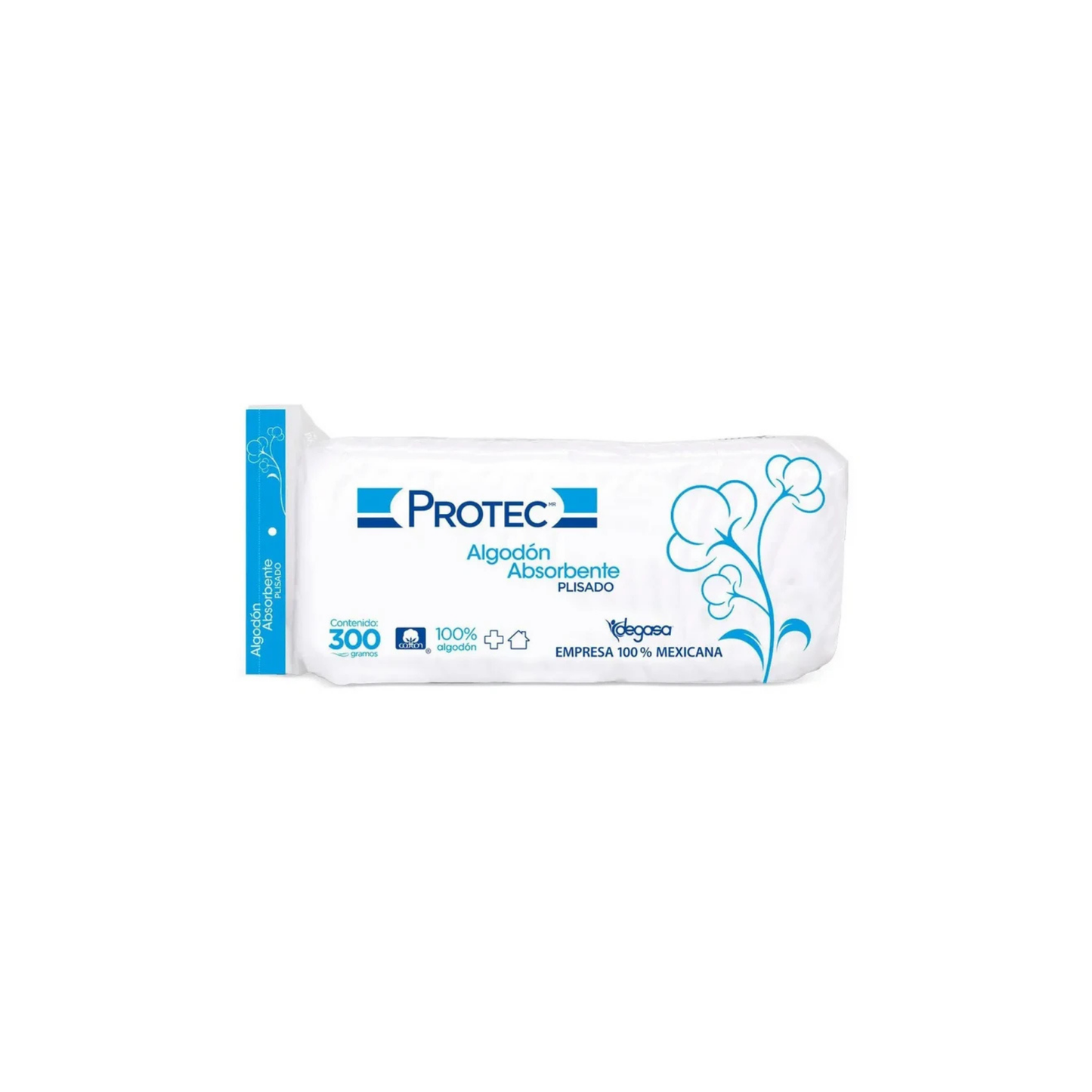 ALGODON PLISADO PROTEC 300G 1 PAQUETE