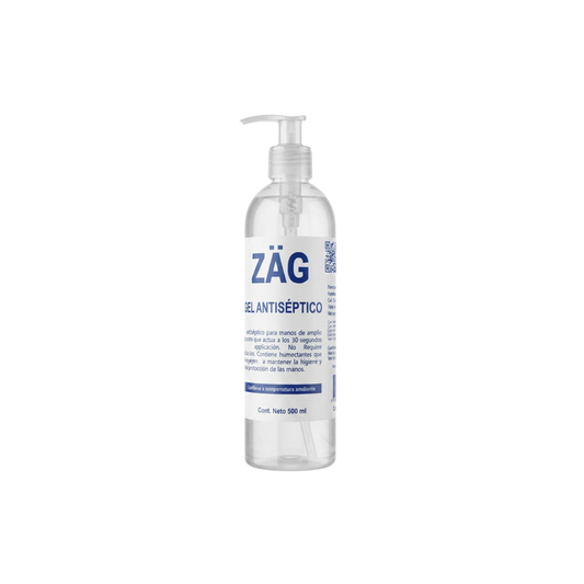 GEL ANTISEPTICO ZAG 50 ML 1PIEZA
