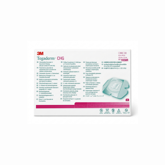 TEGADERM 3M CHG GLUCONATO DE CHLORHEXIDINA 10 X 12CM