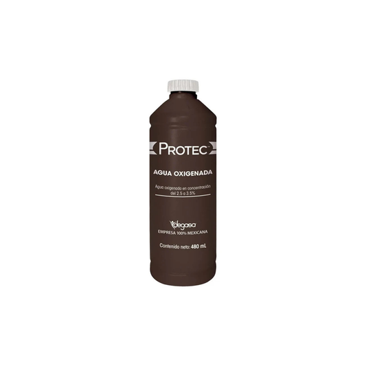 AGUA OXIGENADA PROTEC FRASCO CON 480 ML
