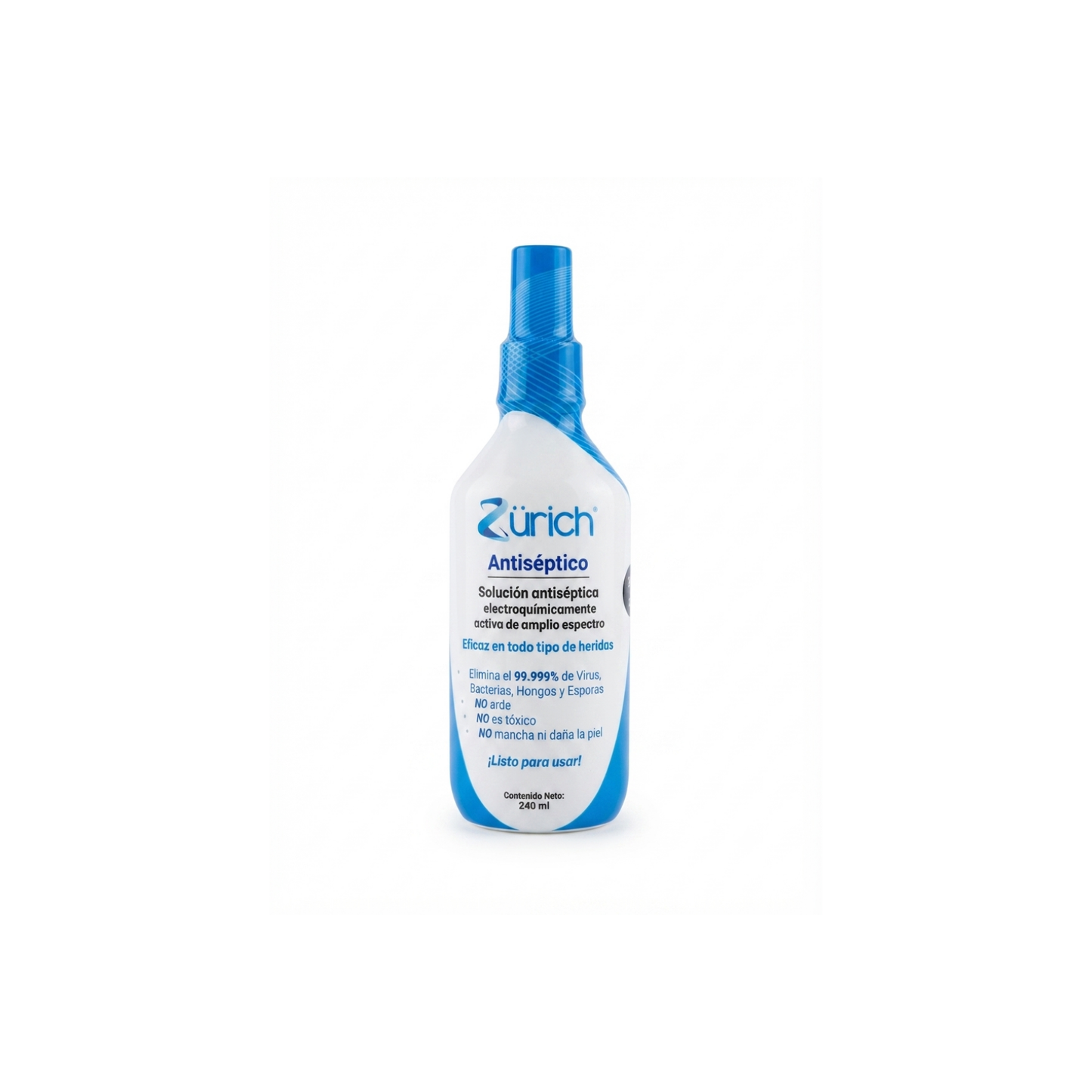 SOLUCIÓN ANTISEPTICA 240ML ZURICH