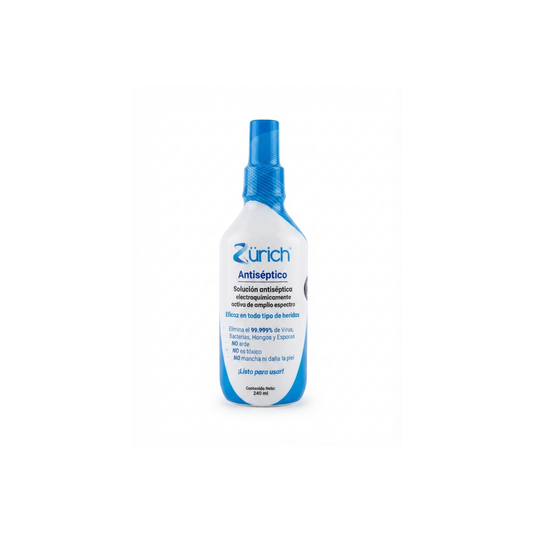SOLUCIÓN ANTISEPTICA 240ML ZURICH