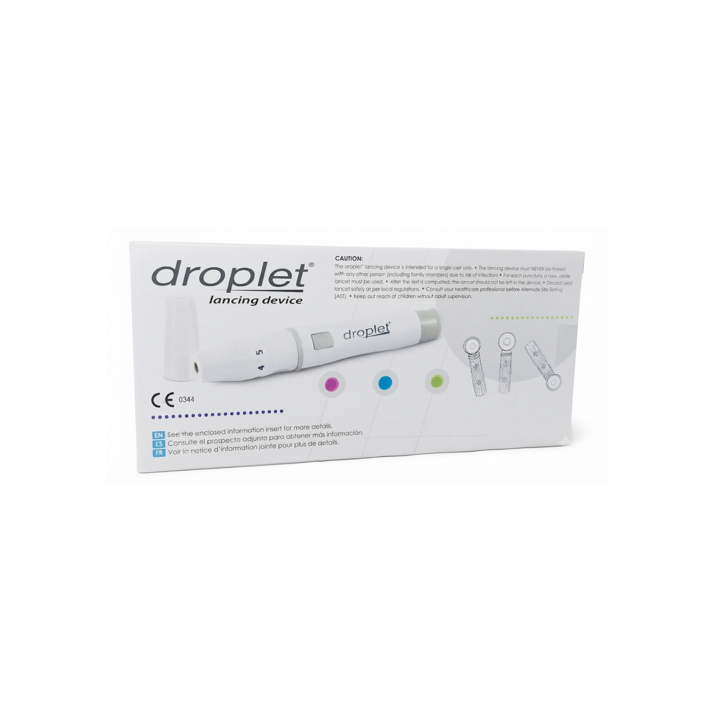 DISPOSITIVO DE PUNCION O LANZADOR DROPLET