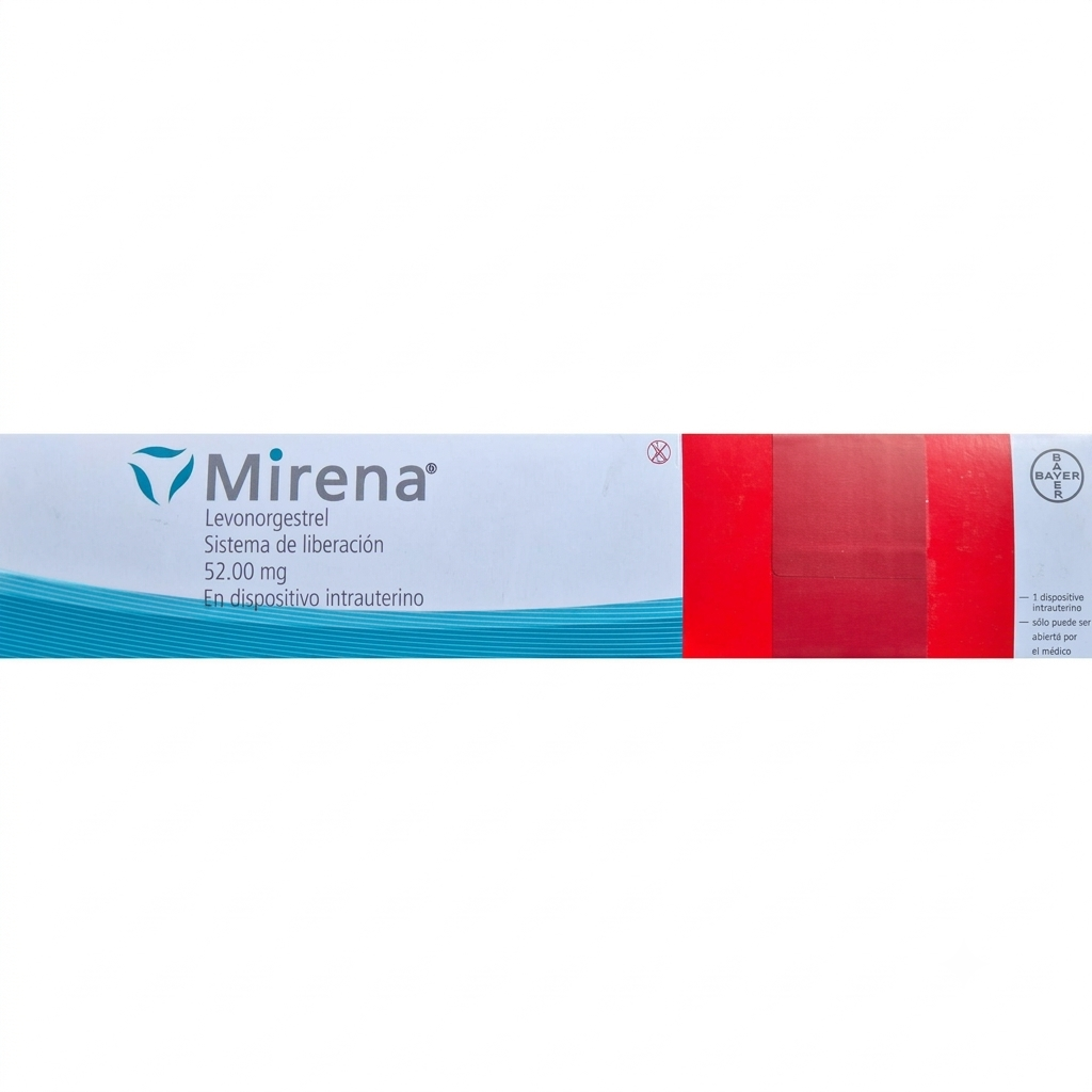 DISPOSITIVO INTRAUTERINO 52.00MG MARCA MIRENA C/1 PIEZA