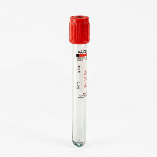 TUBO P/TOMA Y RECOLECCION DE SANGRE VACUTEST PARA PRACTICA