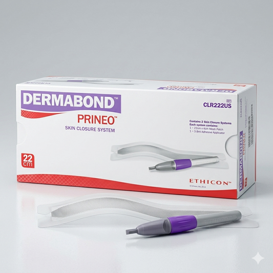 DERMABOND PRINEO ADHESIVO TOPICO PARA PIEL CLR222US - 2 PIEZAS