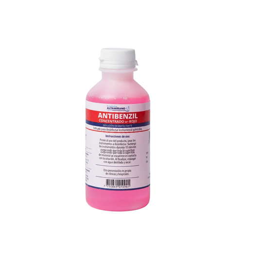 ANTIBENZIL CONCENTRADO ROJO ENVASE CON 115 ML