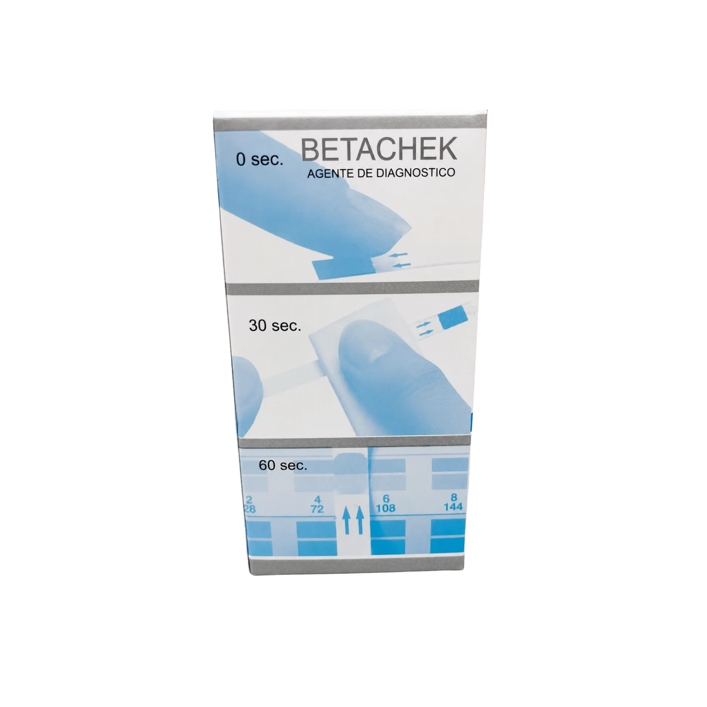 BETACHEK AGENTE DE DIAGNOSTICO FRASCO CON 50 TIRAS PARA PRACTICAS
