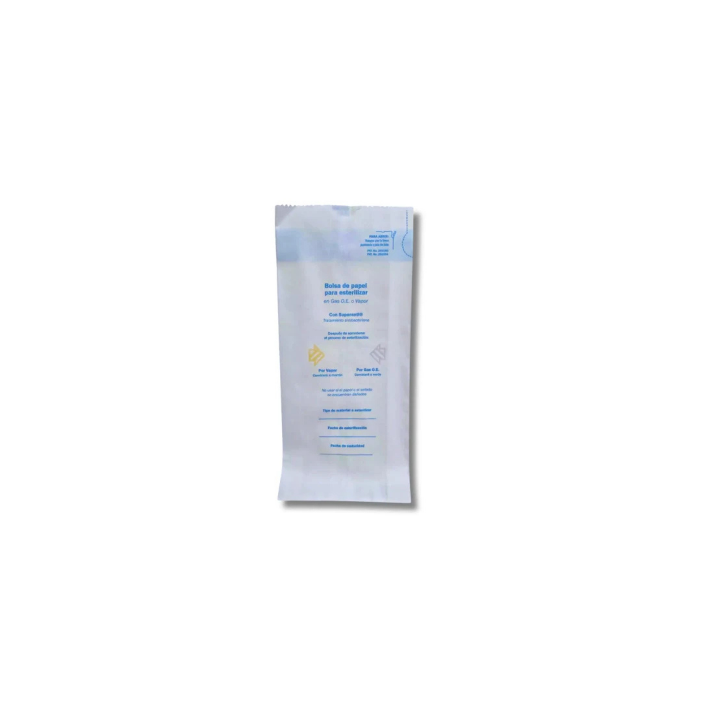 BOLSA PARA ESTERILIZAR 12X26X4 CM CAJA CON 1000 PIEZAS 060.125.2679